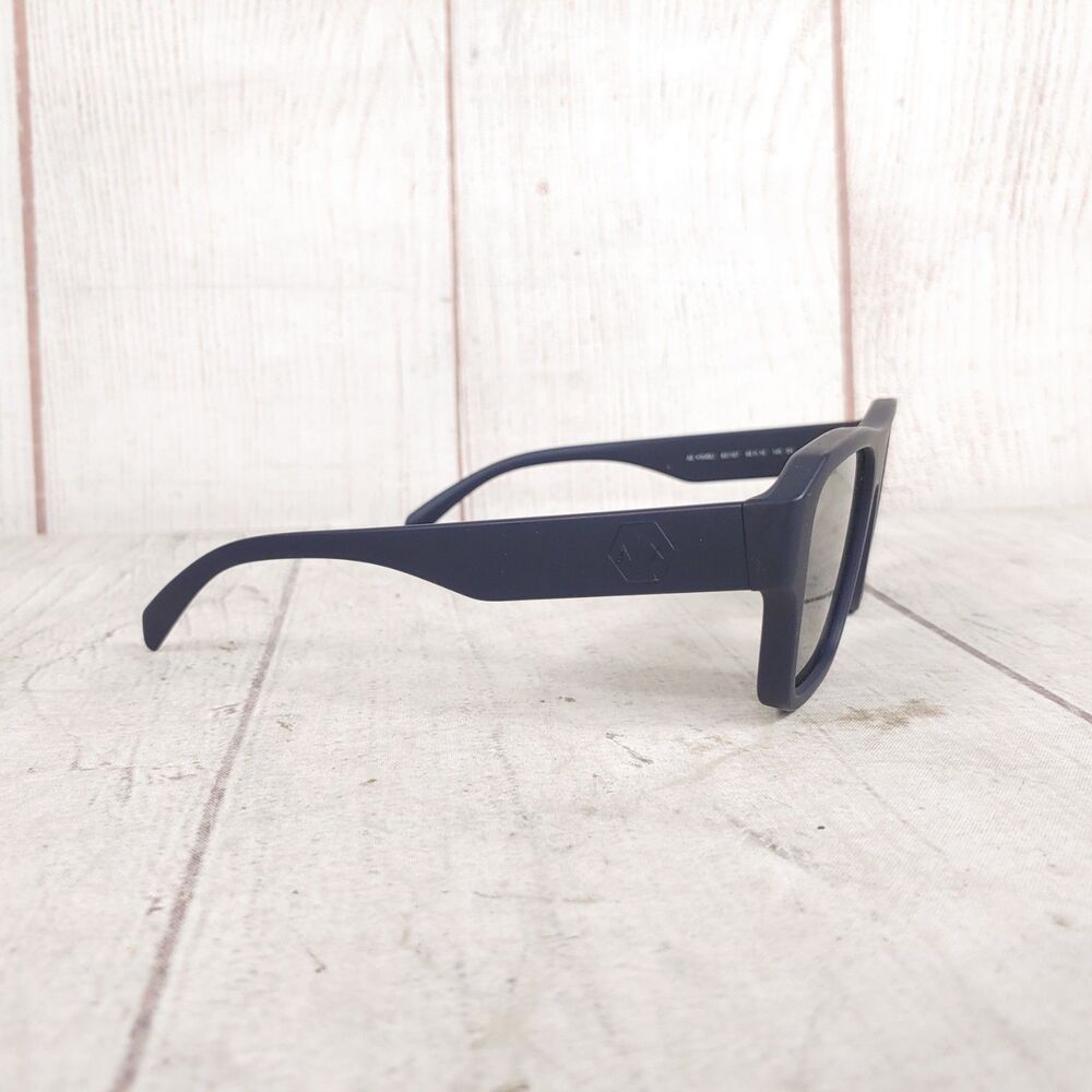 ARMANI Exchange Sunglasses - AX4154SU 837187 - Matte BLUE Grey Men's 56 mm USED - Picture 6 of 13